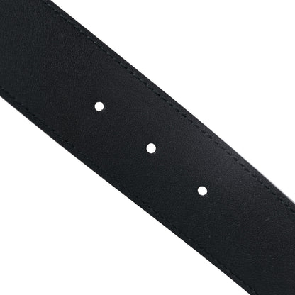 Gucci Calfskin Crystal Double G 40mm Belt 70 28 Black Multicolor 4 of 5
