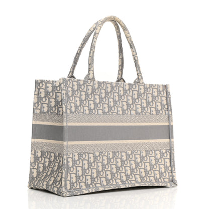 Christian Dior Oblique Medium Book Tote Grey 3 of 14