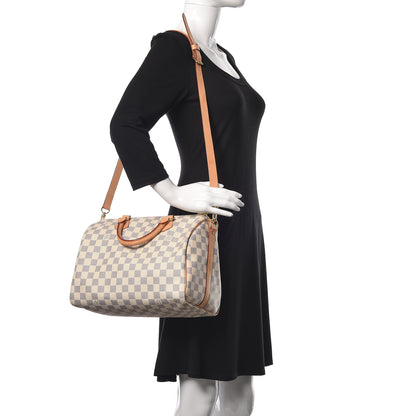Louis Vuitton Damier Azur Speedy Bandouliere 30 2 of 18