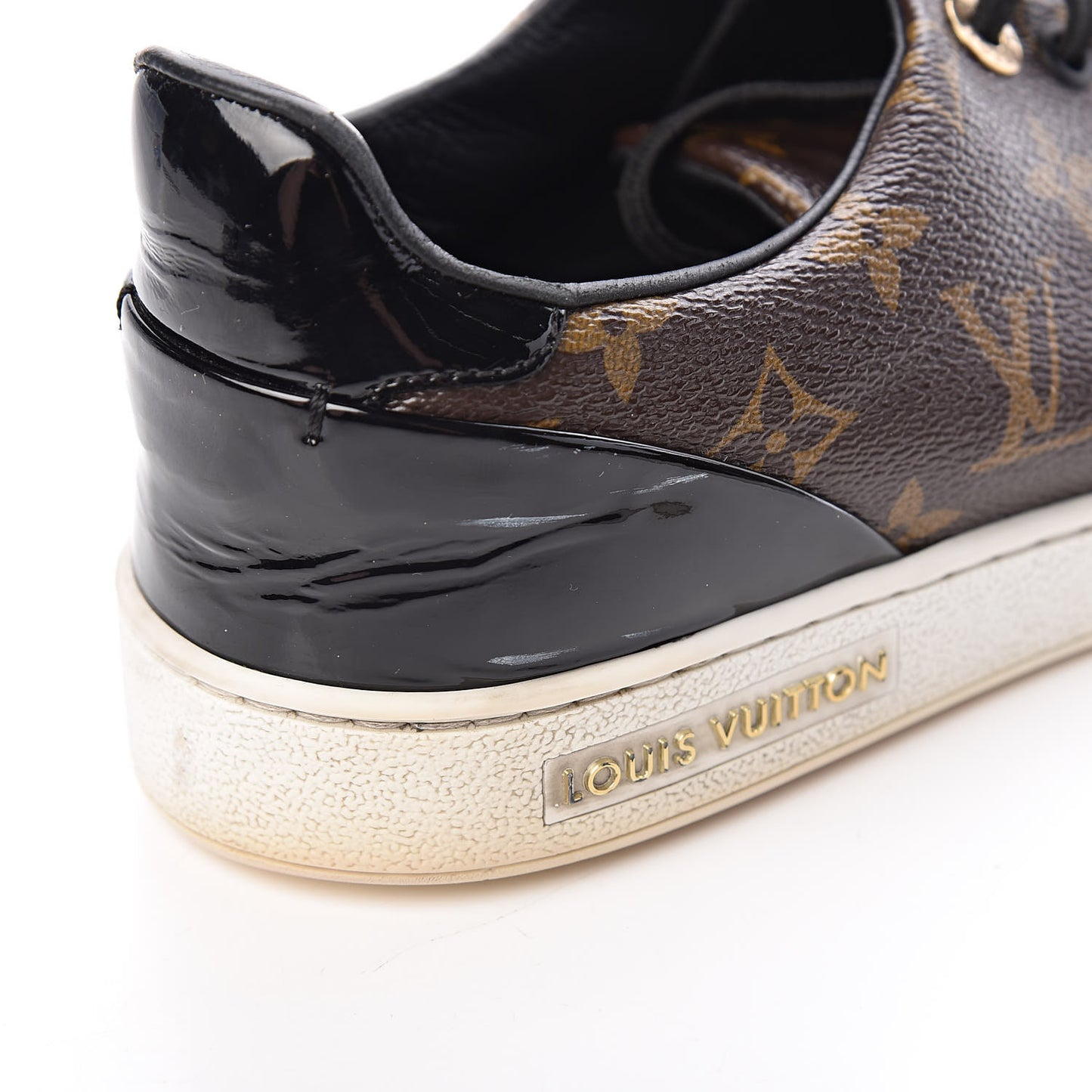 Patent Monogram Frontrow Sneakers 39