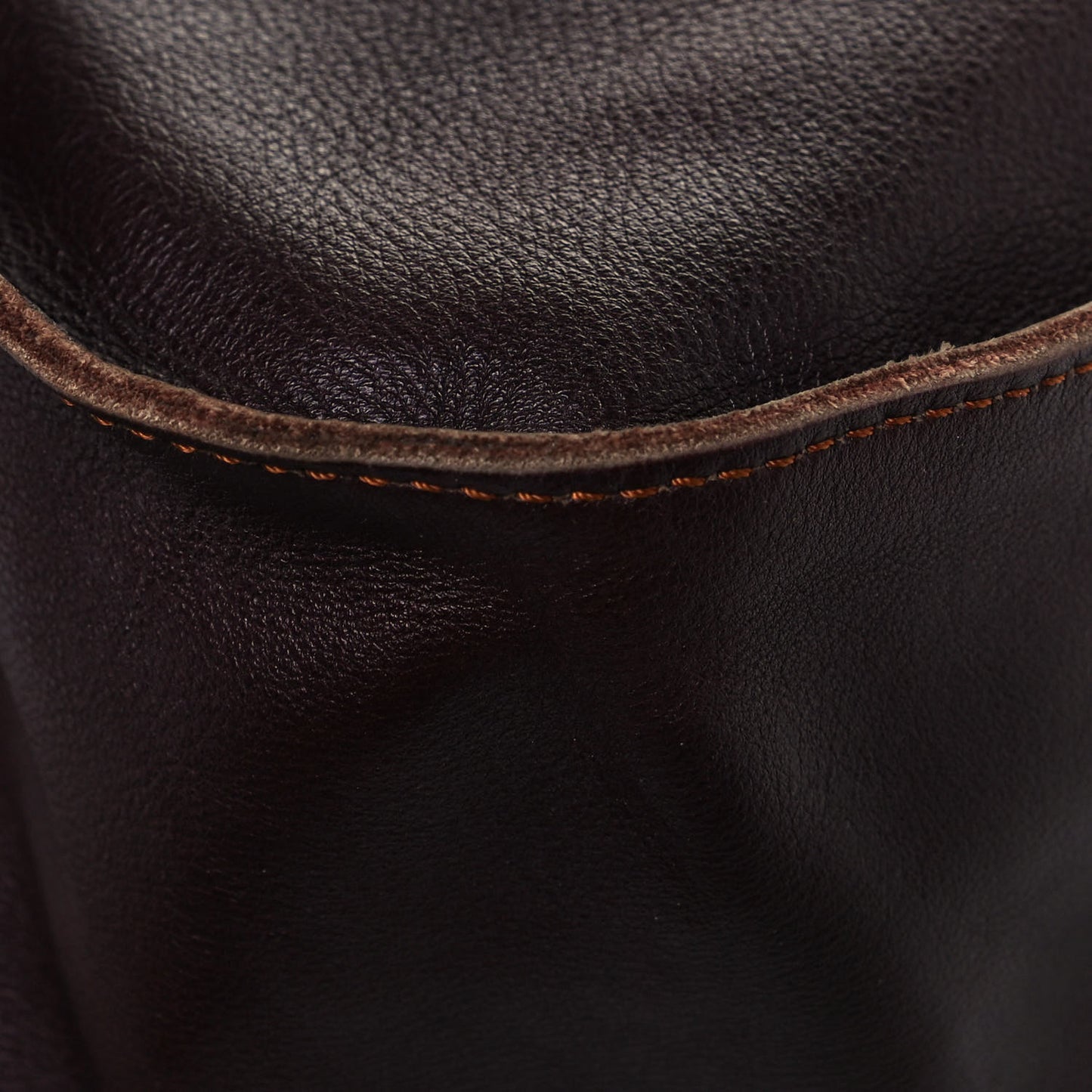 Calfskin Large Marcie Satchel Truffle