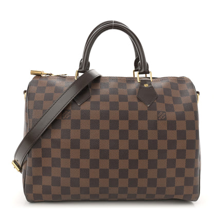Louis Vuitton Damier Ebene Speedy Bandouliere 30 1 of 14
