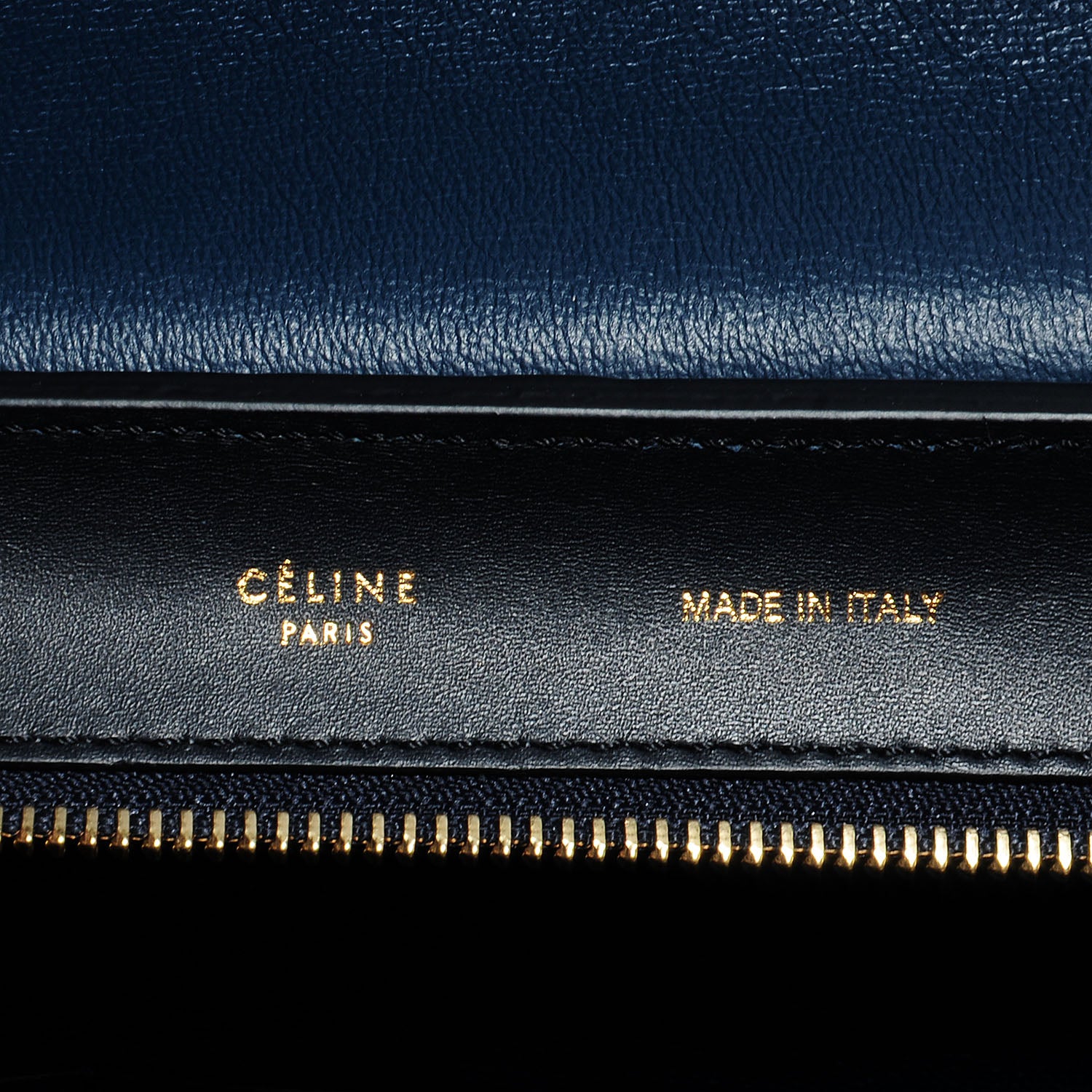 Celine Smooth Calfskin Medium Tri-Color Trapeze Ink 7 of 9