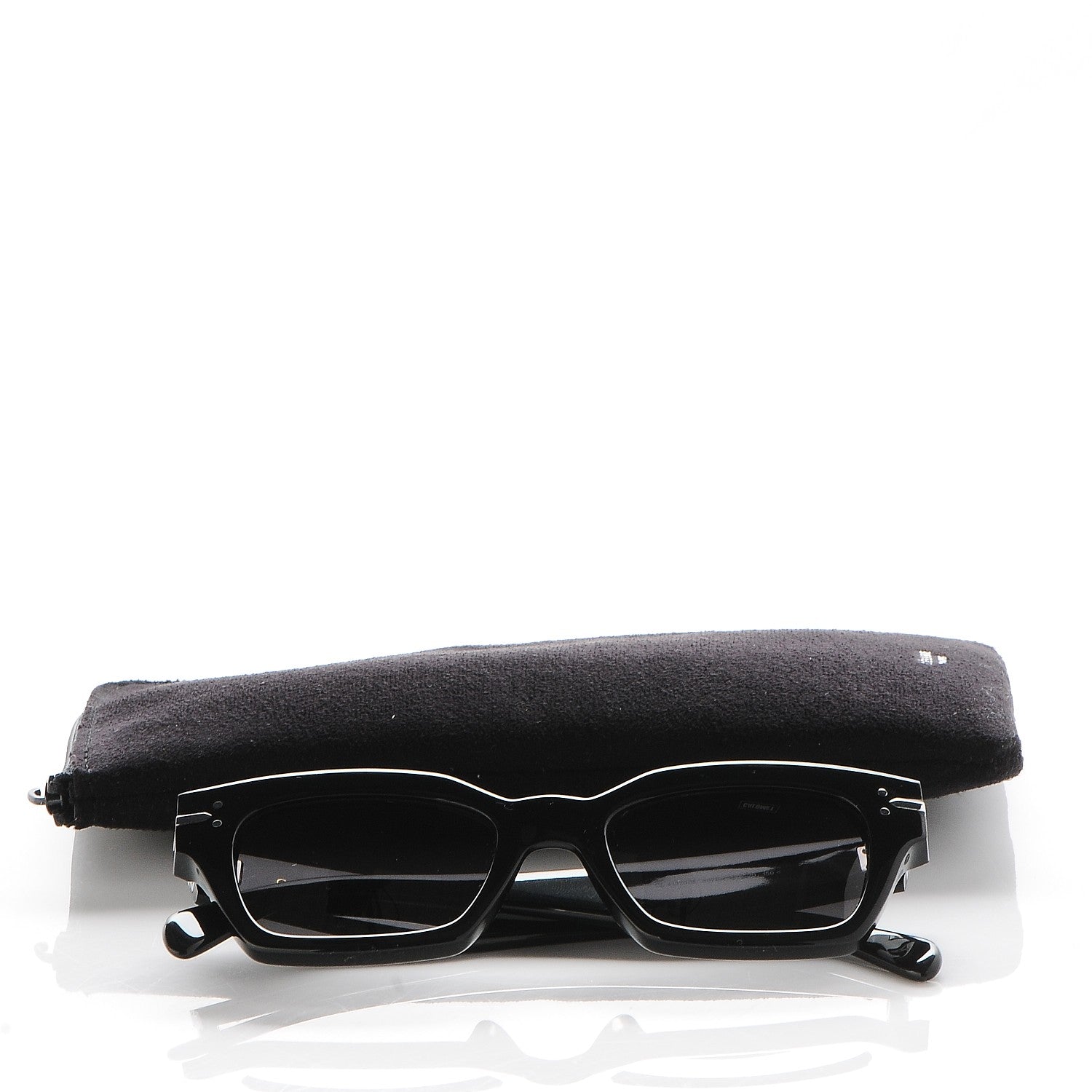 Celine Geometric Sunglasses CL 41070/S Black 7 of 7
