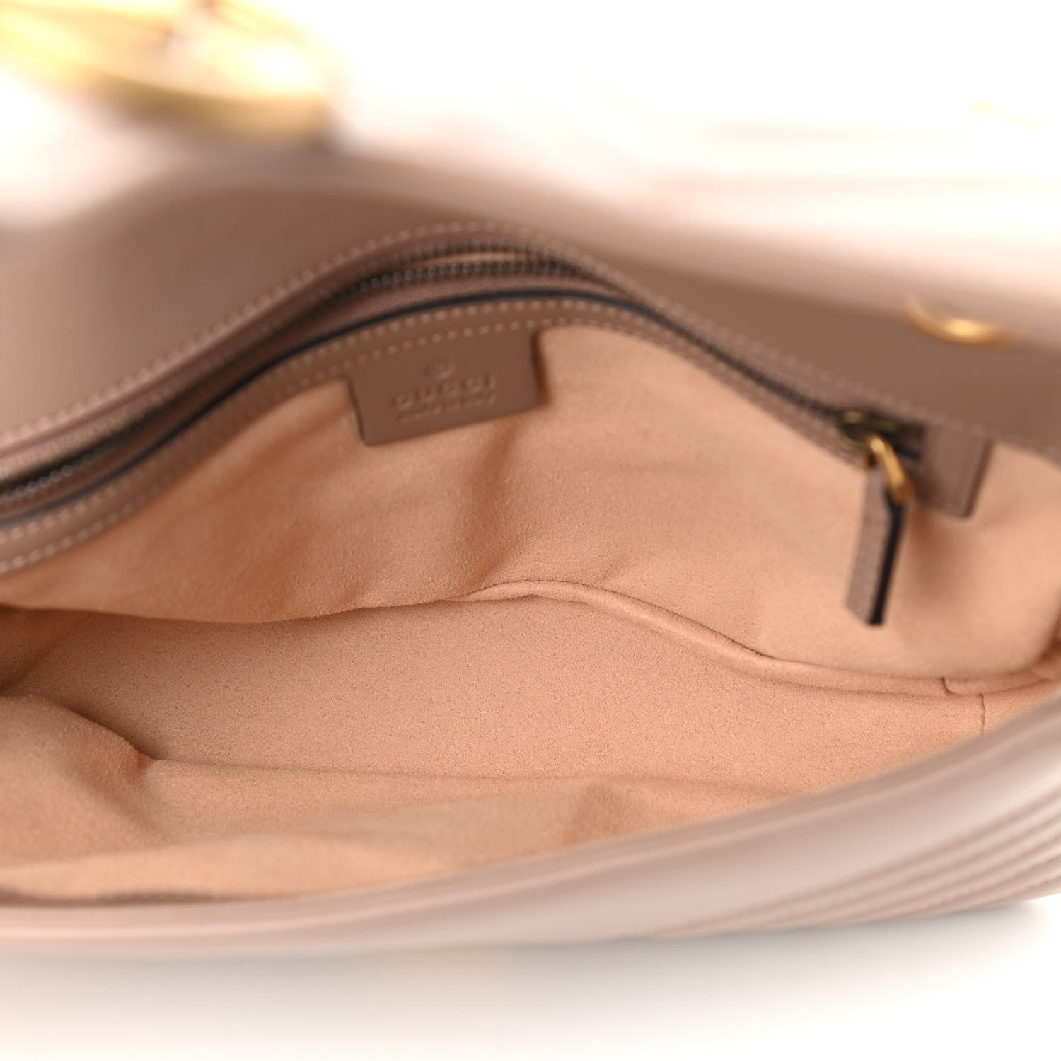 Gucci Calfskin Matelasse Small GG Marmont Shoulder Bag Porcelain Rose 5 of 11