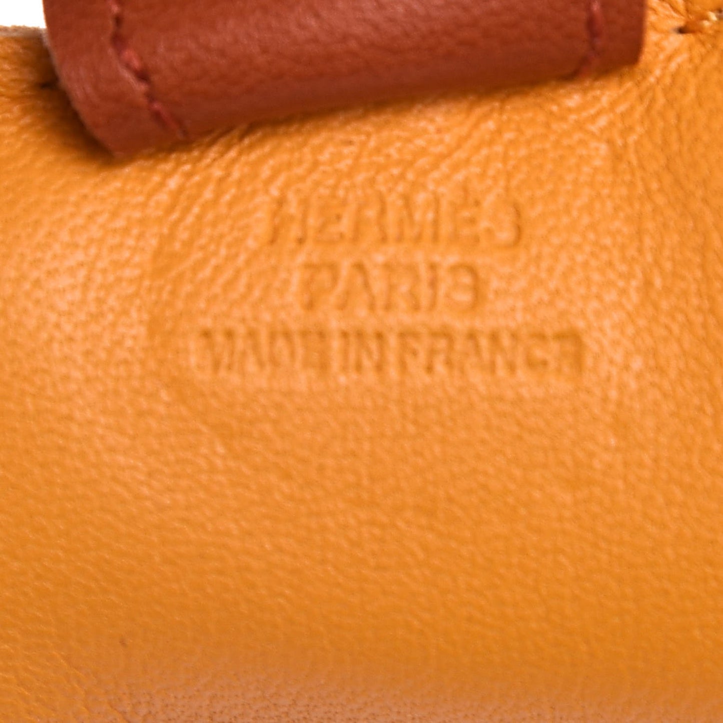 Milo Lambskin Grigri Rodeo Horse Bag Charm PM Jaune D'Or Bleu Agate Cornaline