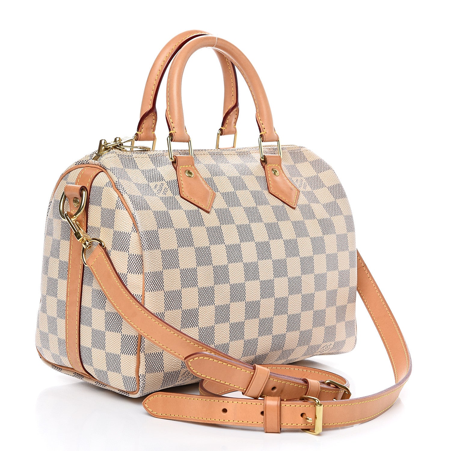 Louis Vuitton Damier Azur Speedy Bandouliere 25 2 of 13