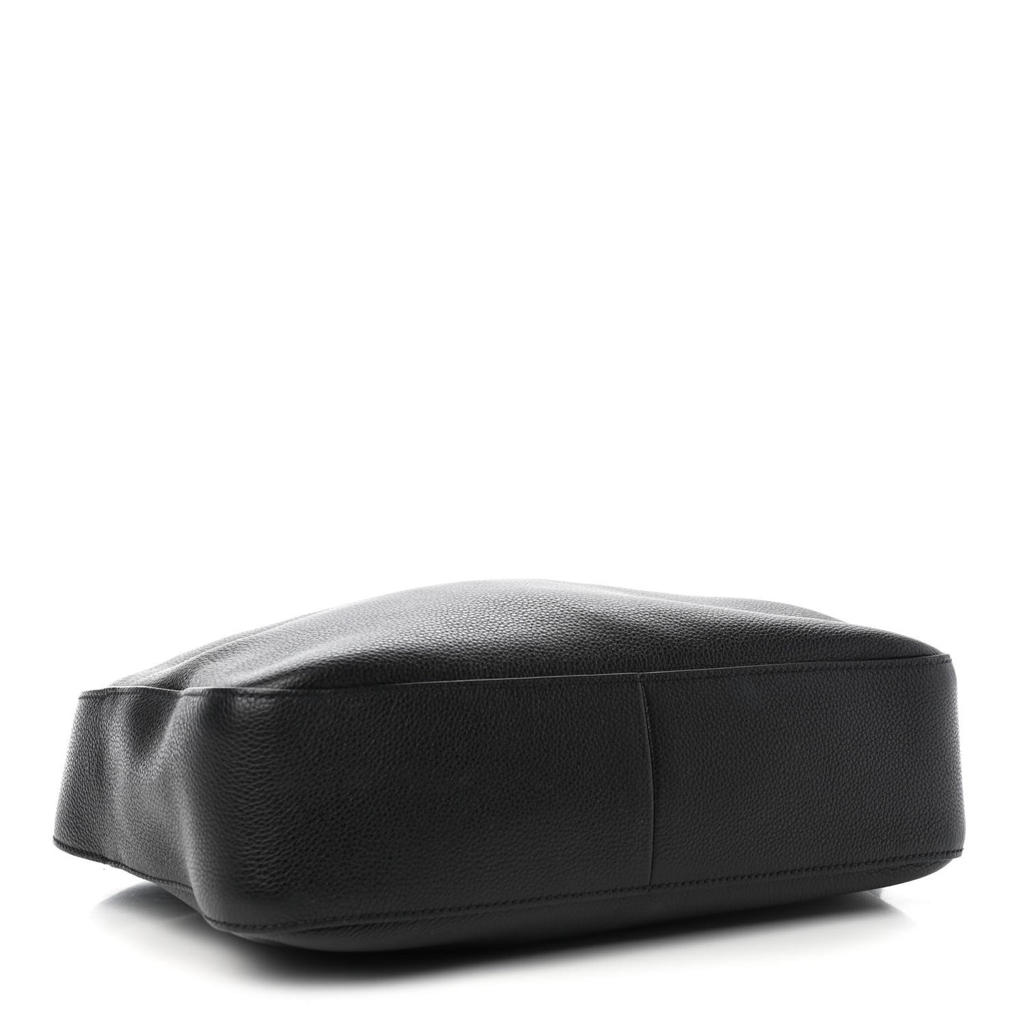 Vitello Daino Shoulder Bag Black