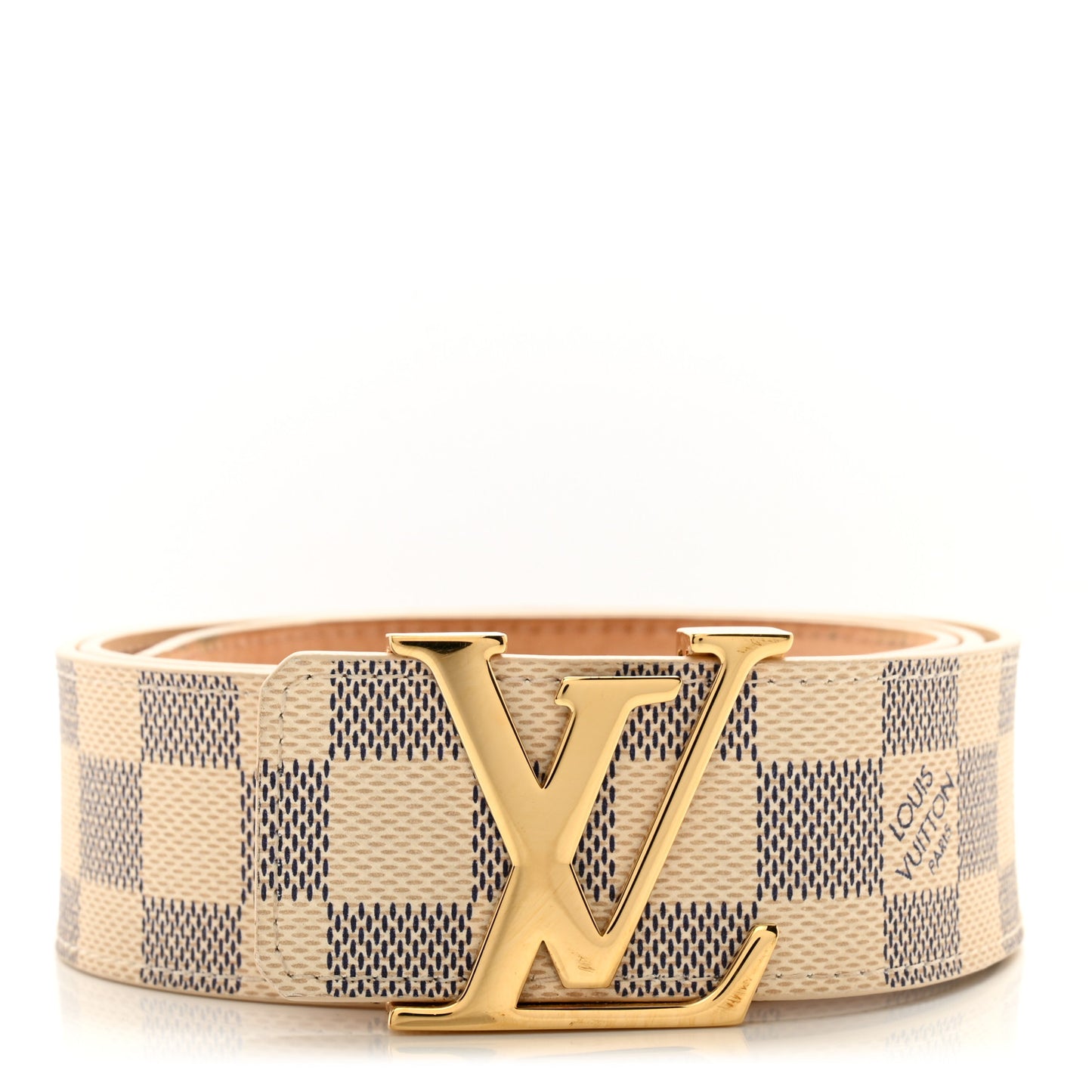 Damier Azur LV Initiales Belt 90 36