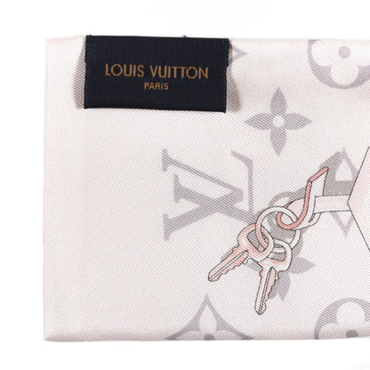 Louis Vuitton Silk Monogram Confidential Bandeau Light Pink 3 of 3