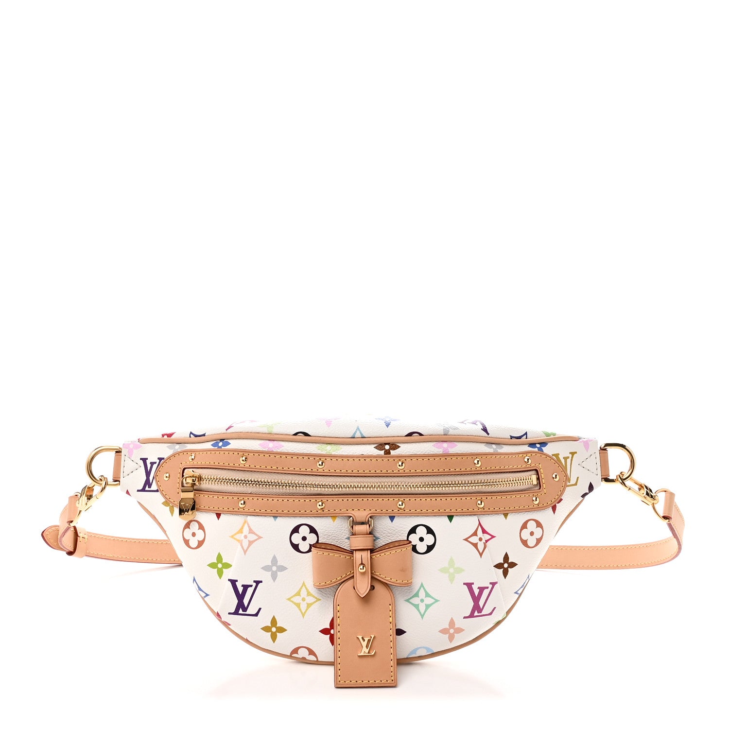 Louis Vuitton LV X TM Monogram Multicolor High Rise Bumbag White 1 of 9
