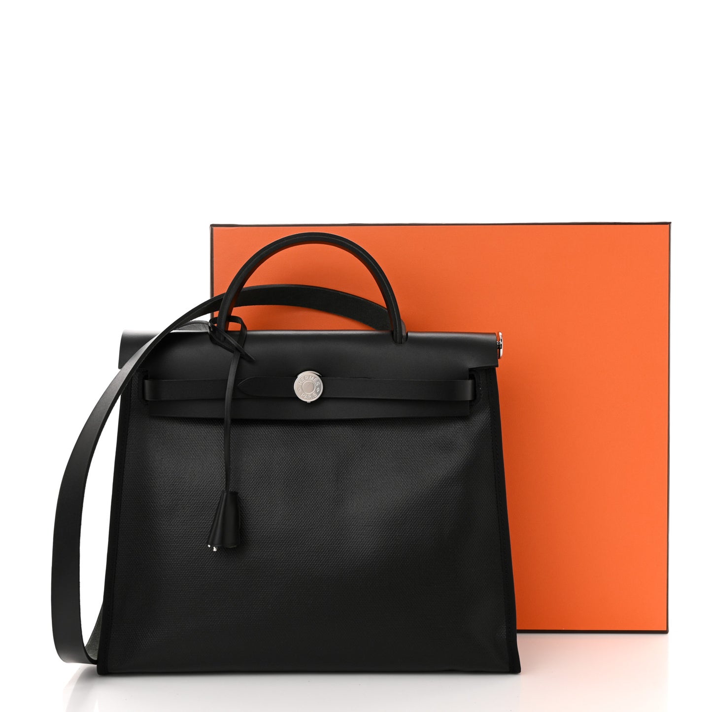 Toile H Berline Vache Hunter Herbag Zip PM 31 Black Ecru