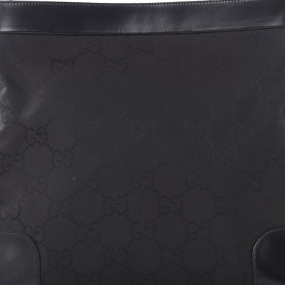 Gucci Nylon Monogram Tote Bag Black 7 of 11