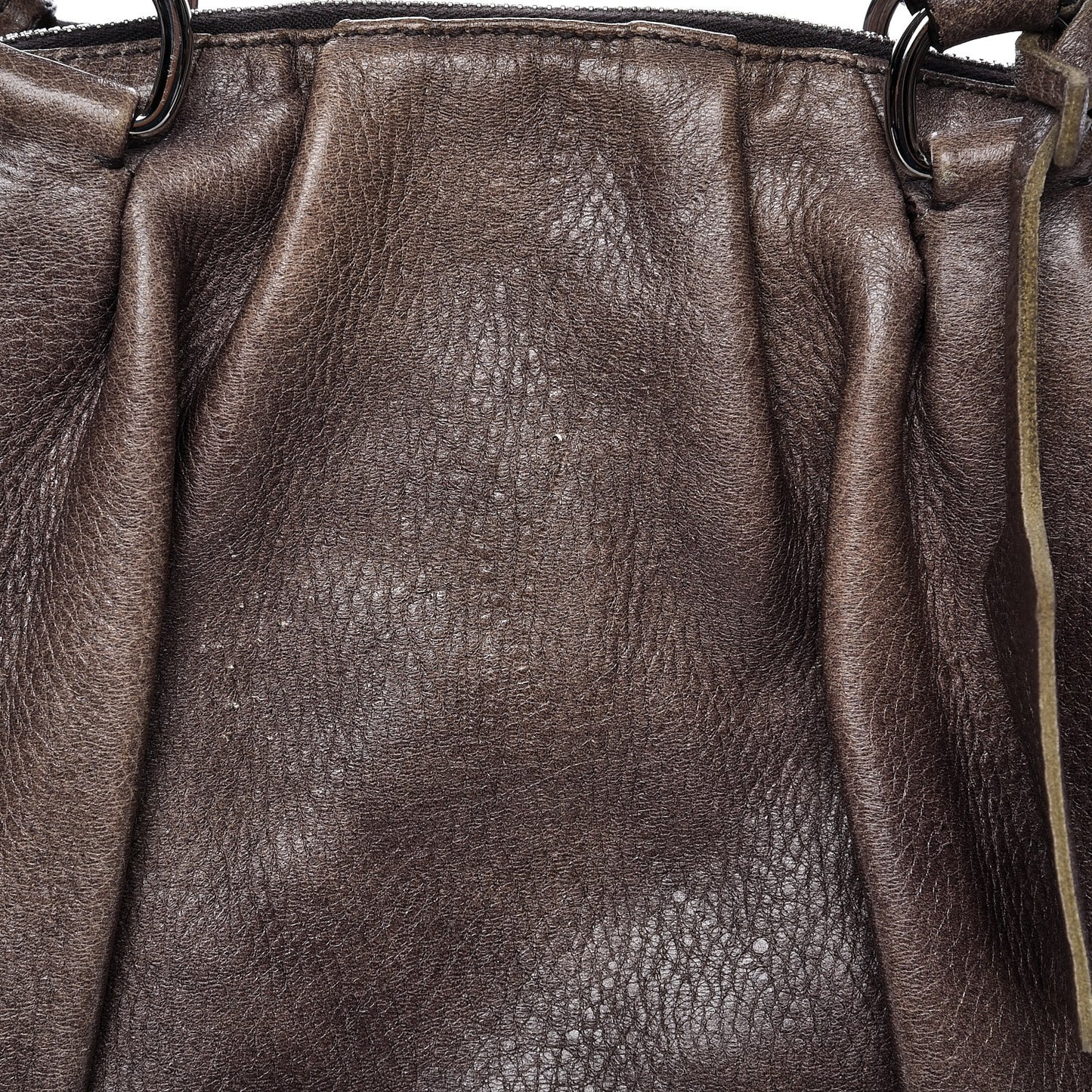 Cervo Deerskin Tote Fumo