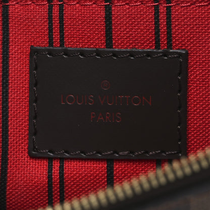 Louis Vuitton Damier Ebene Neverfull MM GM Pochette 6 of 7