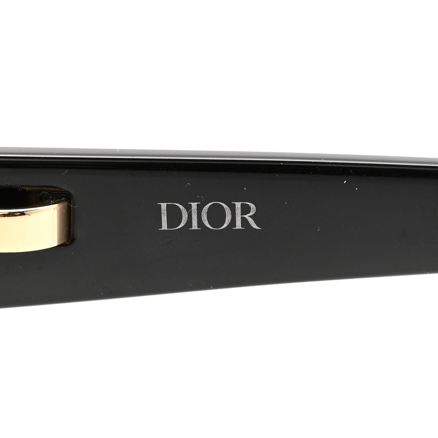 Acetate CDior B6I Cat Eye Sunglasses Black