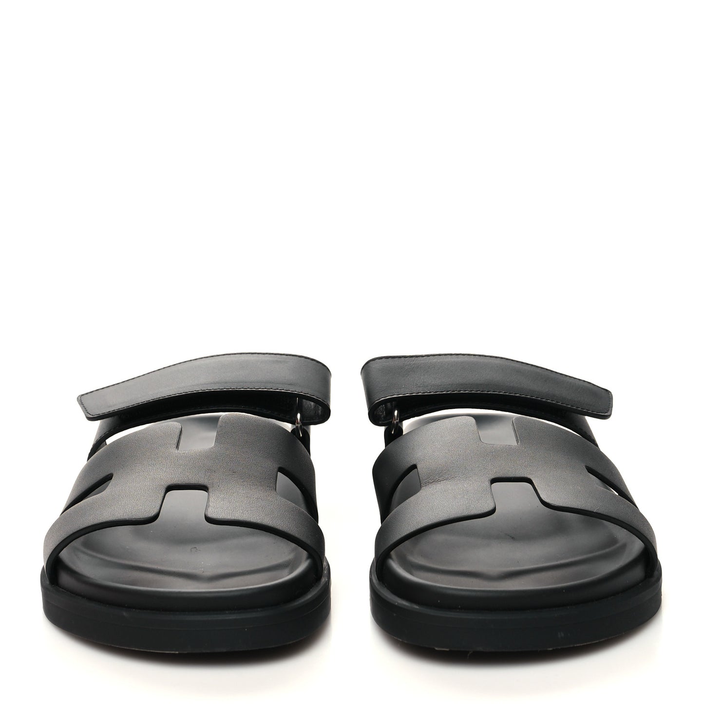 Calfskin Womens Chypre Sandals 38 Black