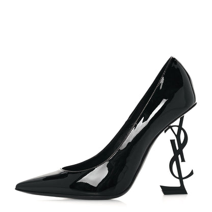 Saint Laurent Patent Opyum 110 Pumps 37.5 Black 1 of 8