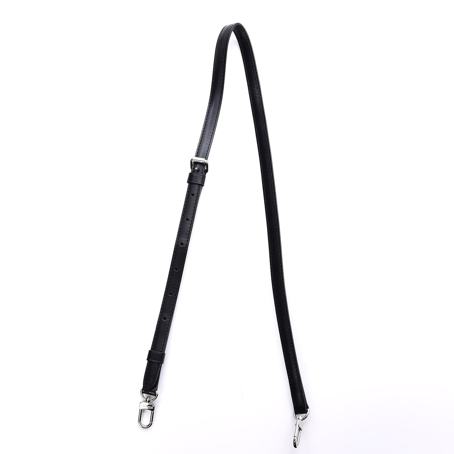 Calfskin 16mm Adjustable Shoulder Strap Black