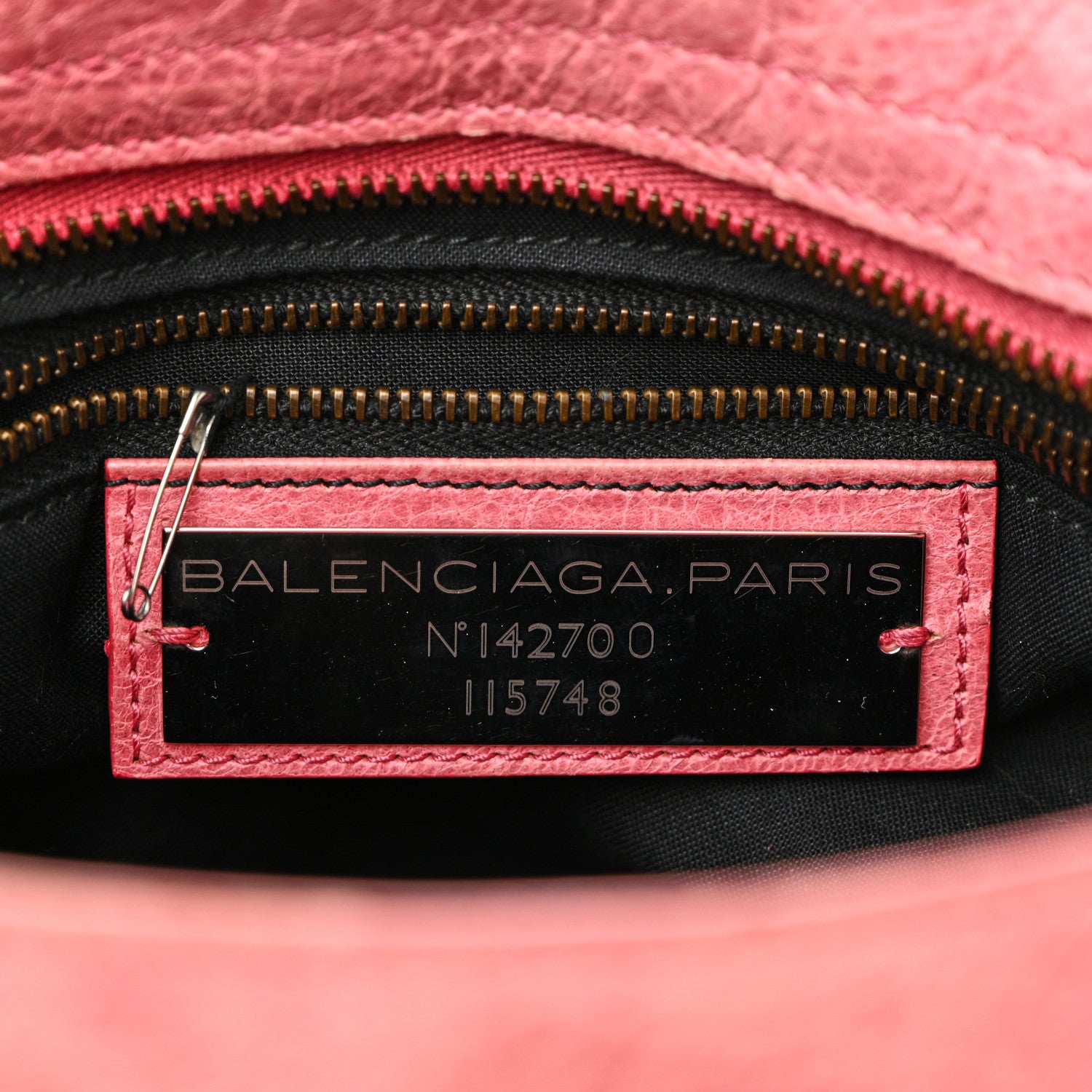 Balenciaga Agneau Classic Hardware City Pivoine 7 of 12
