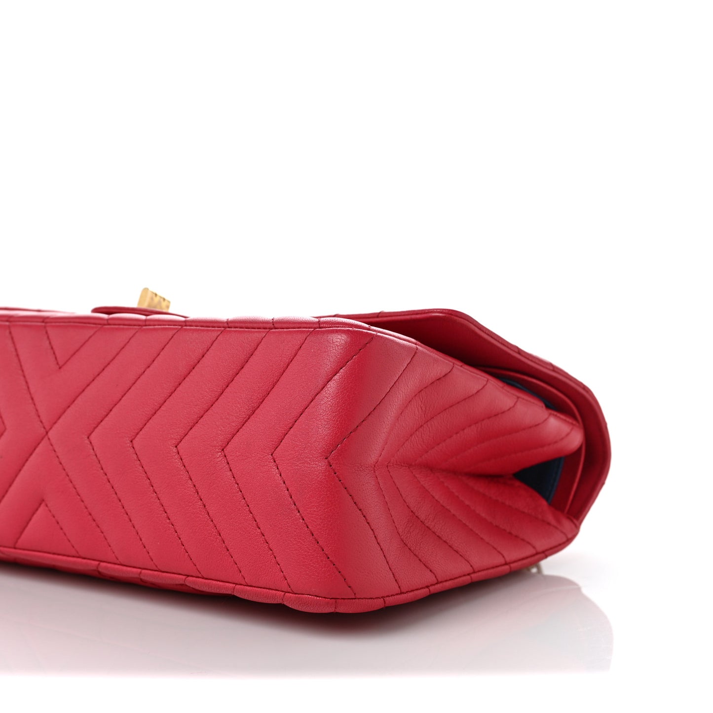 Sheepskin Chevron Quilted 2.55 Reissue 226 Flap Dark Pink
