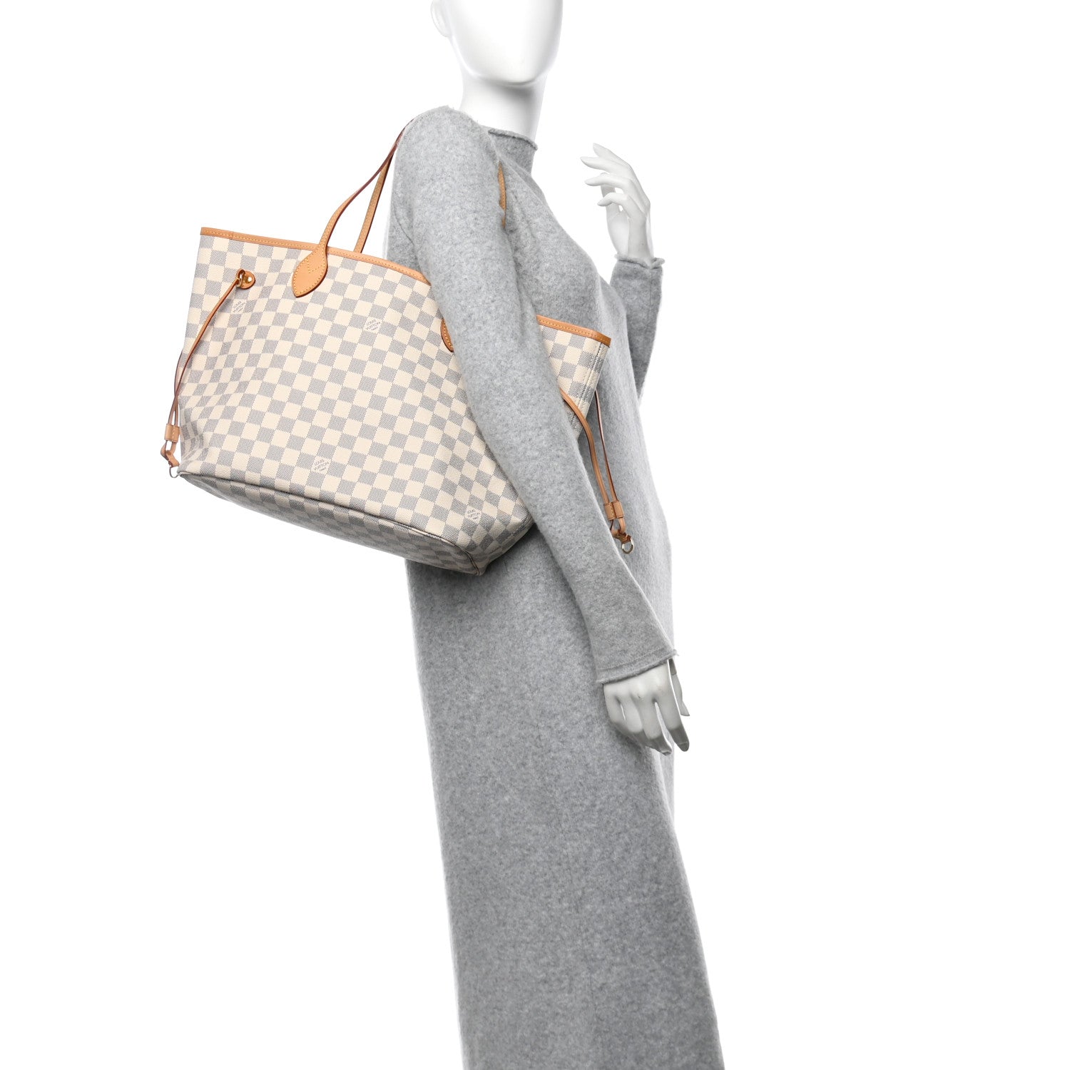 Louis Vuitton Damier Azur Neo Neverfull MM 2 of 11