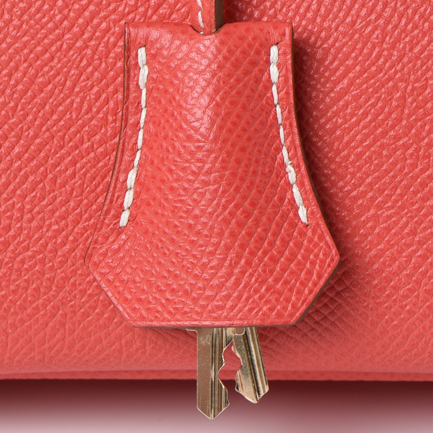 Hermes Epsom Candy Birkin 30 Rose Jaipur Gold 33 of 39