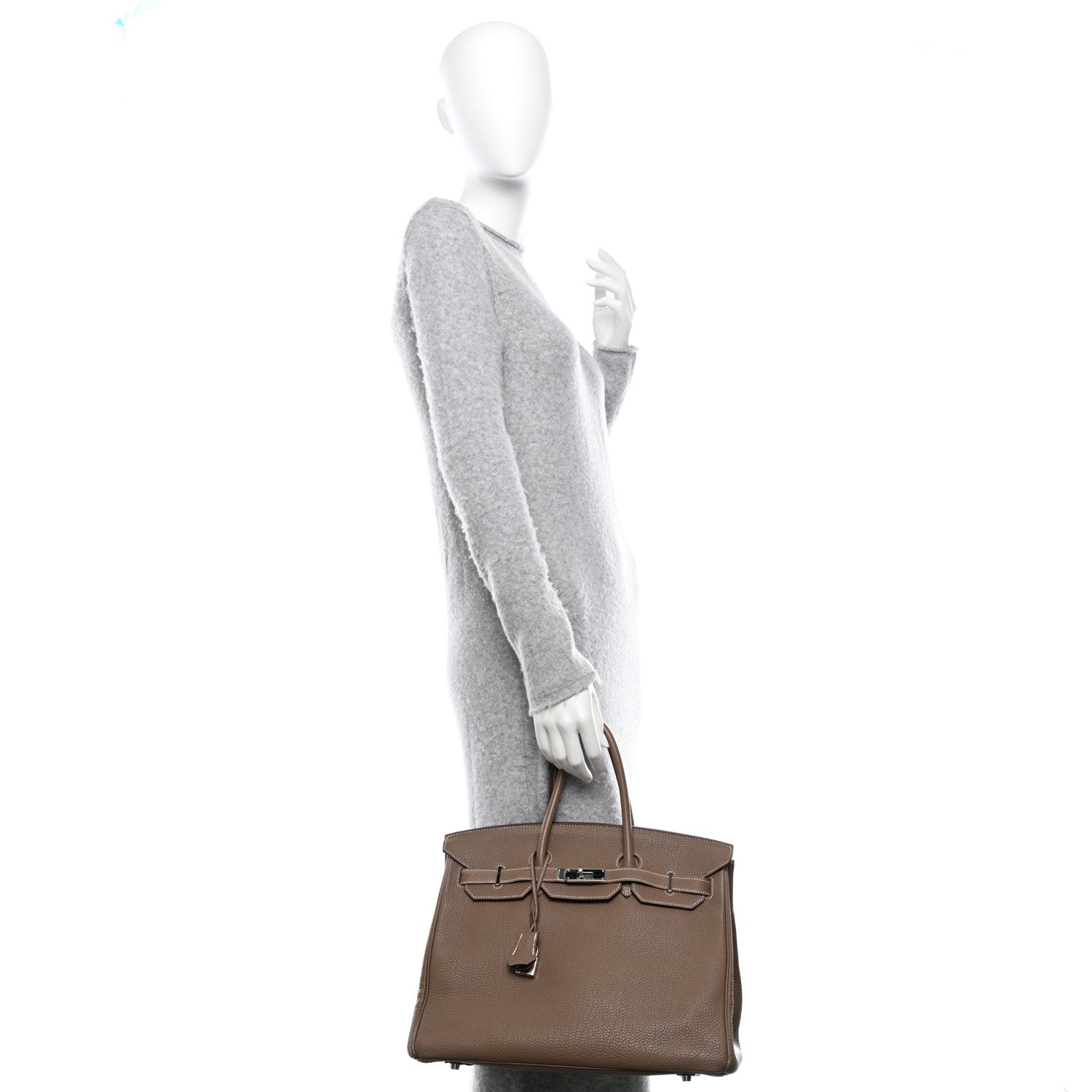 Hermes Togo Birkin 35 Etoupe 2 of 13