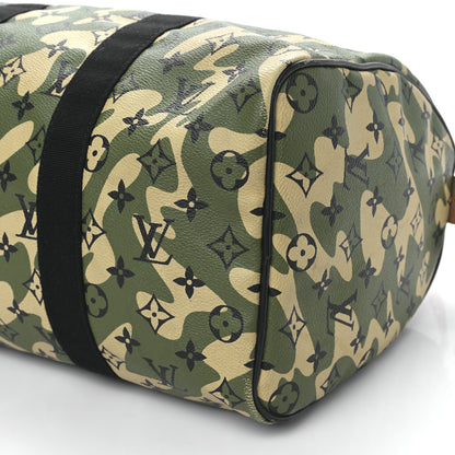Louis Vuitton Monogram Camouflage Speedy 35 9 of 9