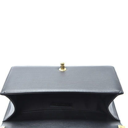 Chanel Lambskin Quilted Medium Boy Flap Black 4 of 10