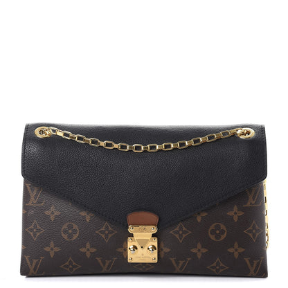 Louis Vuitton Monogram Pallas Chain Black 1 of 13