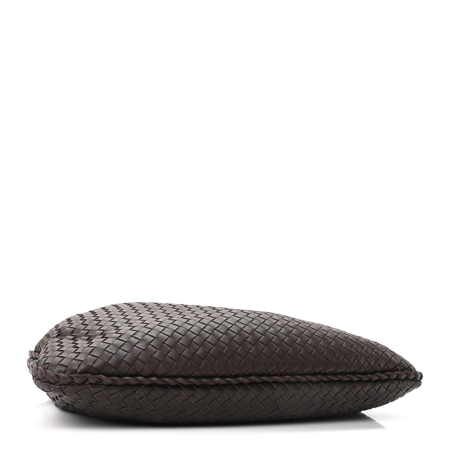 Nappa Intrecciato Large Veneta Hobo Ebano