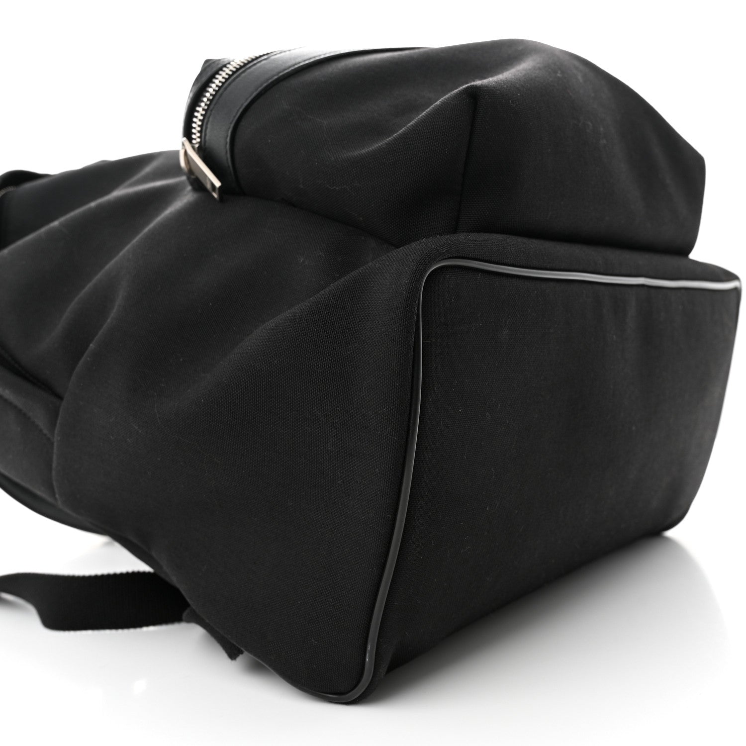 Saint Laurent Canvas Cit-E Backpack Black 8 of 17