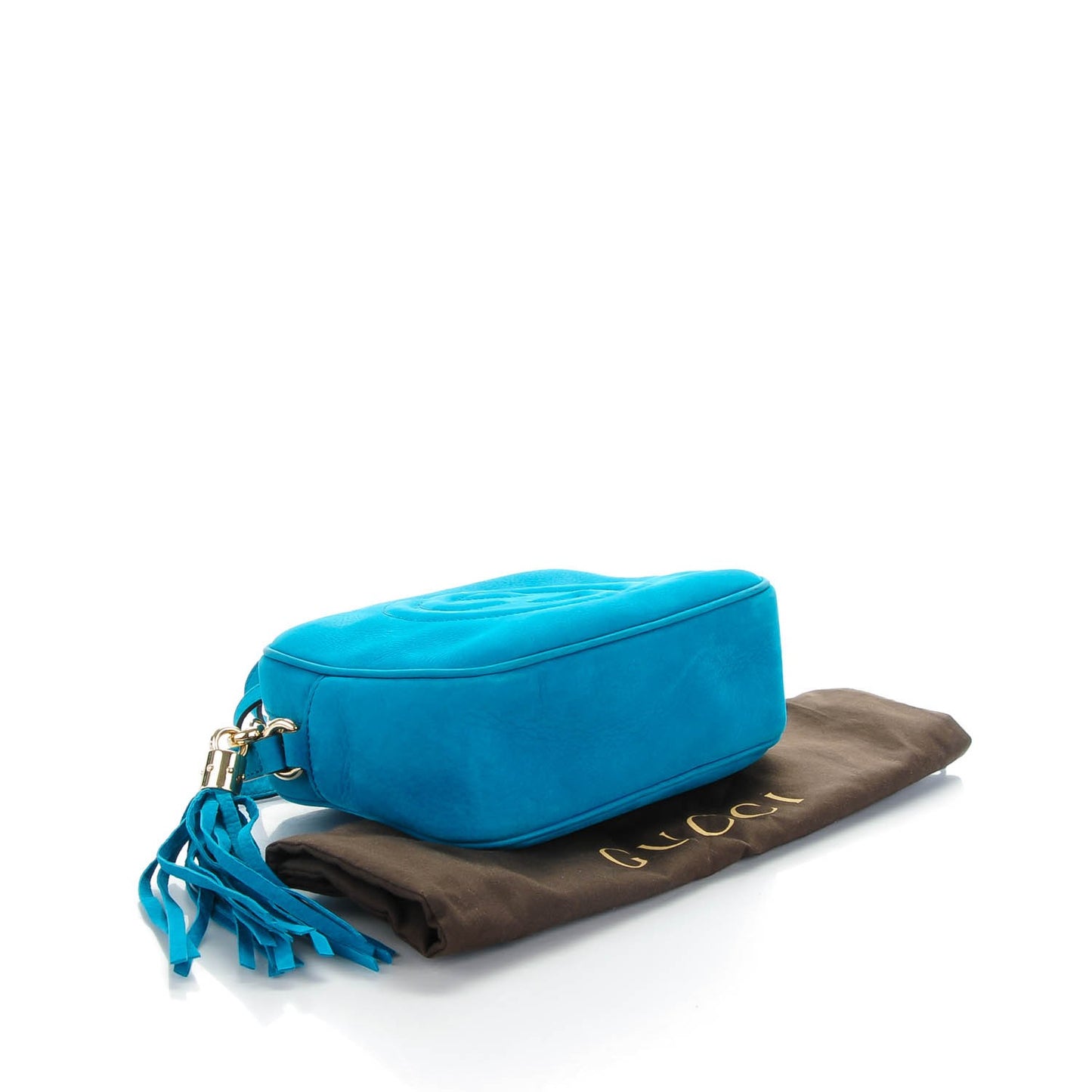 Vitello Range Small Soho Disco Bag Deep Cobalt