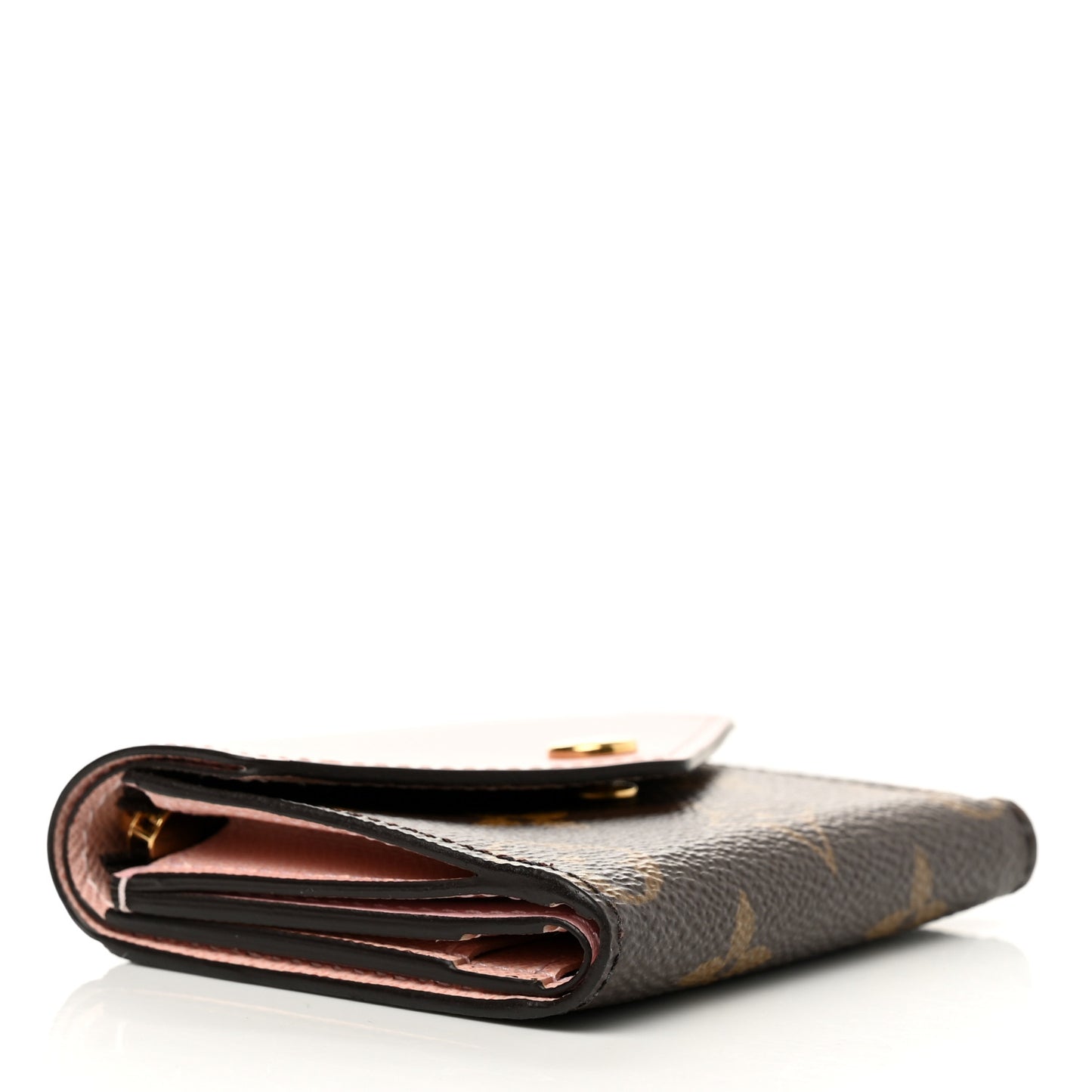 Monogram Zoe Wallet Rose Ballerine
