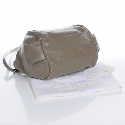 Chloe Leather Ethel Satchel Taupe 4 of 12