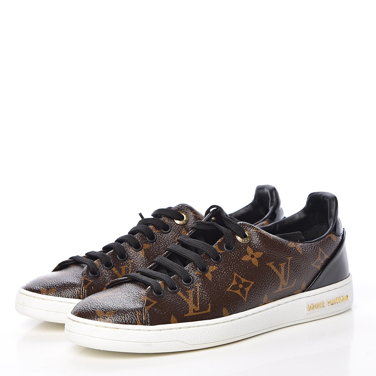 Patent Monogram Frontrow Sneakers 37