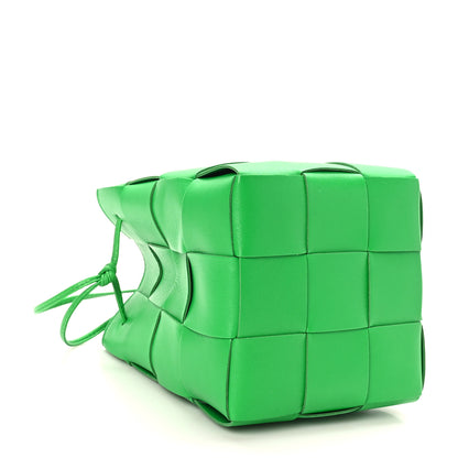 Bottega Veneta Nappa Maxi Intrecciato Small Cassette Bucket Bag Parakeet 4 of 10