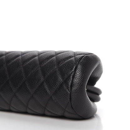 Chanel Caviar Quilted Timeless Clutch Black 7 of 10