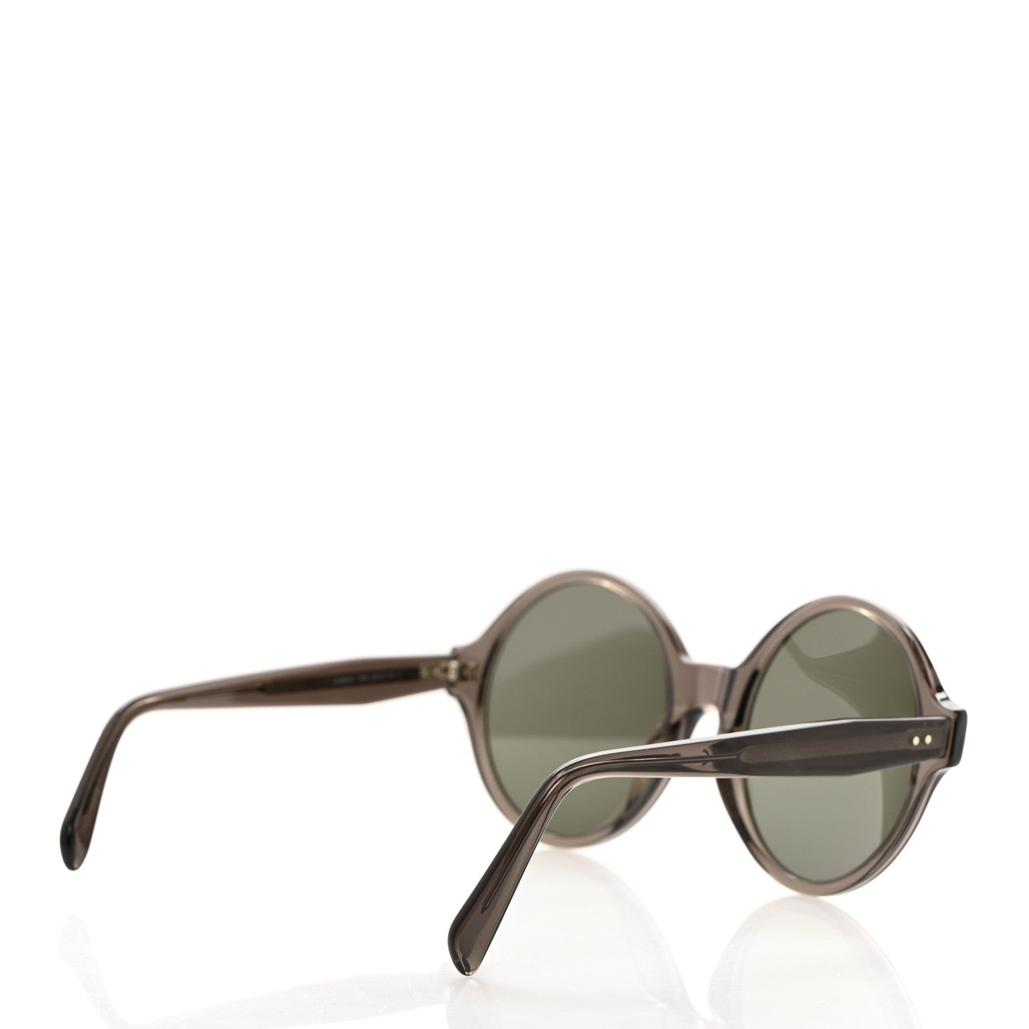 CELINE クリアオーバーサイズサングラス 40051I ラウンド型　ブラウン Celine Round Sunglasses CL 40051I Quote Title: CELINE Round