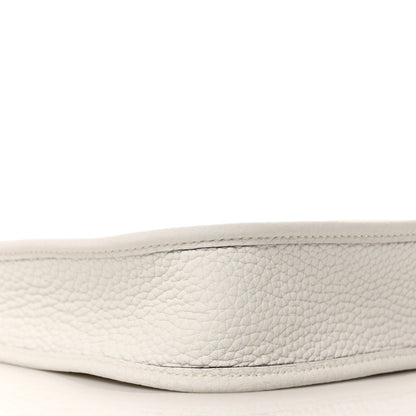 Hermes Taurillon Clemence Amazone Evelyne TPM New White 7 of 9