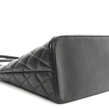 Chanel Caviar Quilted Medallion Tote Black 9 of 10