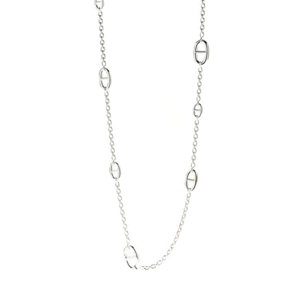 Hermes Sterling Silver Farandole Necklace 80 1 of 6