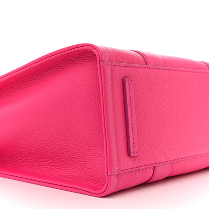 Marc Jacobs Grained Calfskin Large The Tote Bag Hot Pink 10 of 13