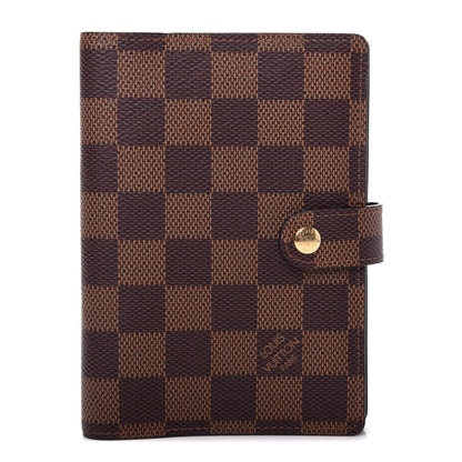 Louis Vuitton Damier Ebene Small Ring Agenda Cover 1 of 8