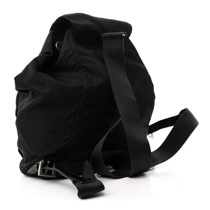 Prada Tessuto Nylon Vela Cinch Backpack Black 3 of 11