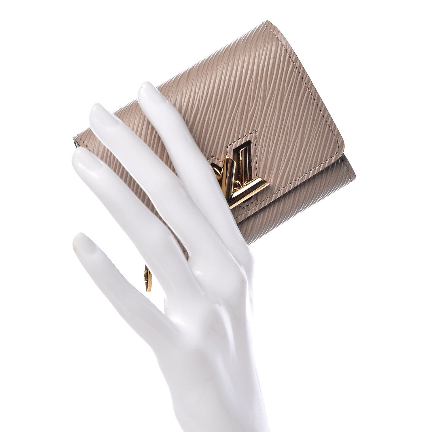 Louis Vuitton Epi Twist Compact Wallet Galet 2 of 6