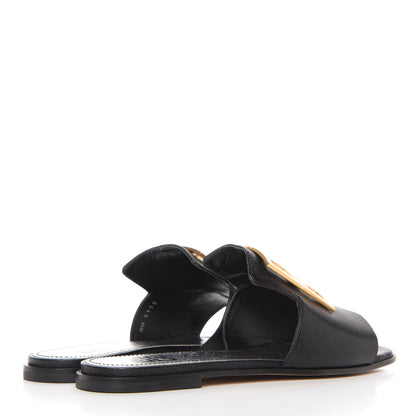 Givenchy Goatskin 4G Flat Sandals 35 Black 4 of 9