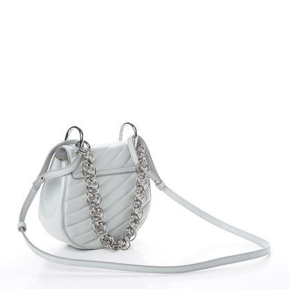 Chloe Calfskin Quilted Mini Drew Bijou Shoulder Bag Airy Grey 4 of 11