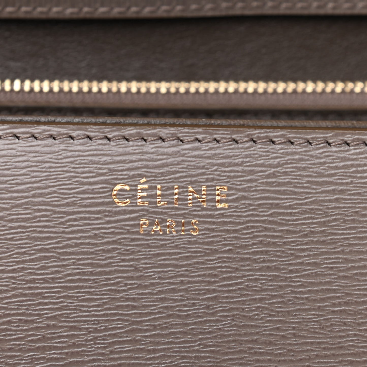 Liege Calfskin Medium Classic Box Flap Bag Souris